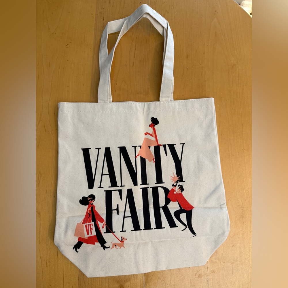New and Unused. Vanity Fair Graphic White Tote Bag